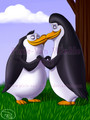 Kiss me - penguins-of-madagascar fan art