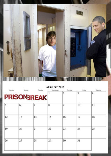  Prison Break - calendar 2012