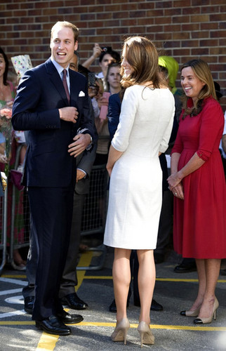 Will and Kate in Surrey  