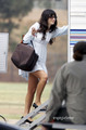 Zooey Deschanel on the set of her new awesome TV show “New Girl” L.A, Sep 30 - zooey-deschanel photo