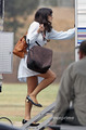 Zooey Deschanel on the set of her new awesome TV show “New Girl” L.A, Sep 30 - zooey-deschanel photo