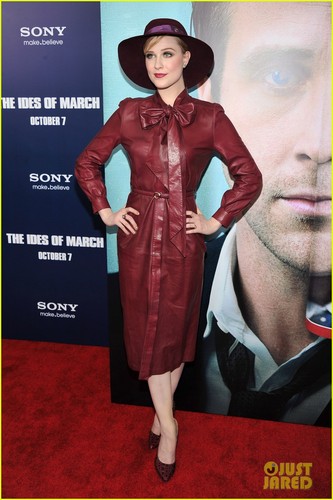 Evan Rachel Wood: 'Ides of March' NYC Premiere!