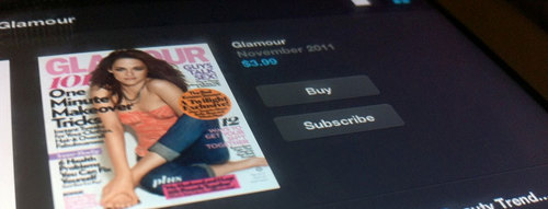  Glamour Magazine outtake