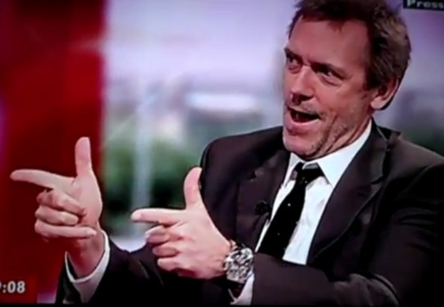  Hugh laurie BBC Breakfast may 2011