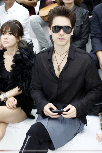 Jared at Chanel Fashion Show - October 4, 2011