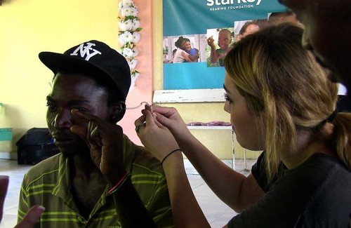  Miley Cyrus ~ 05. October- Opening of a Haitian School