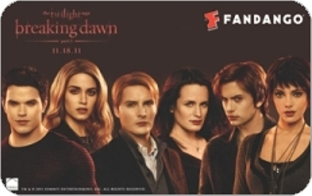  New 'Breaking Dawn' promo card released sejak Fandango