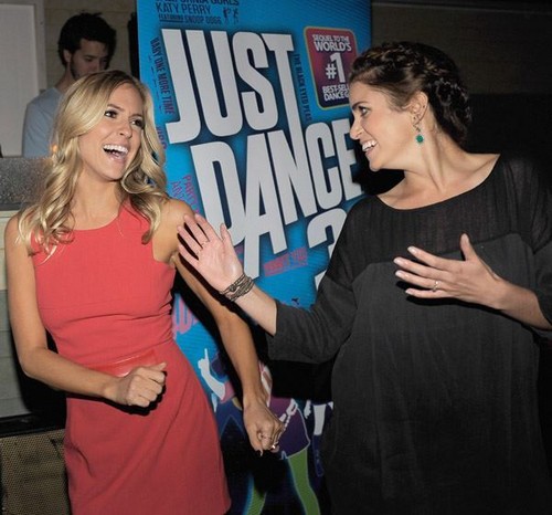 Nikki at Ubisoft's "Just Dance 3" Launch Party - Backstage [October 4th 2011]