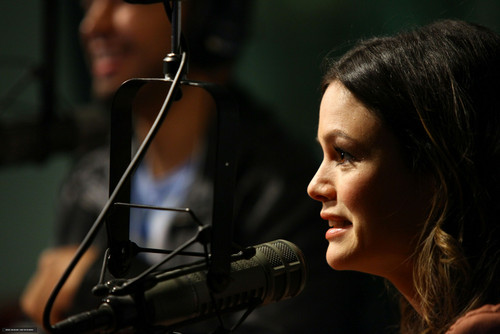 Rachel at the Siriusxm Radio studio in NYC [10-06-11]