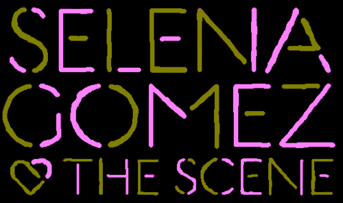  Selena Gomez & The Scene - 키스 & Tell Logo