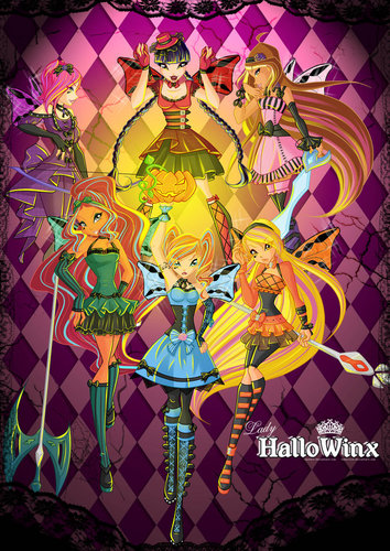  Winx Hallowinx 팬 Art
