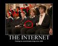 ah yes... the internet - harry-potter photo