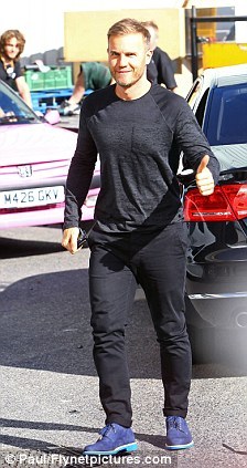  Arriving at fountain Studios 7th October