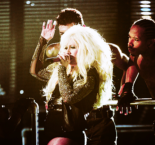  Christina at the Michael Jackson Tribute in Cardiff, 8th October performing DIRTY DIANA :D