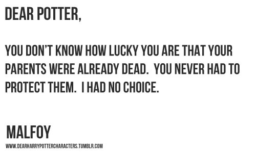  Dear Harry Potter Characters