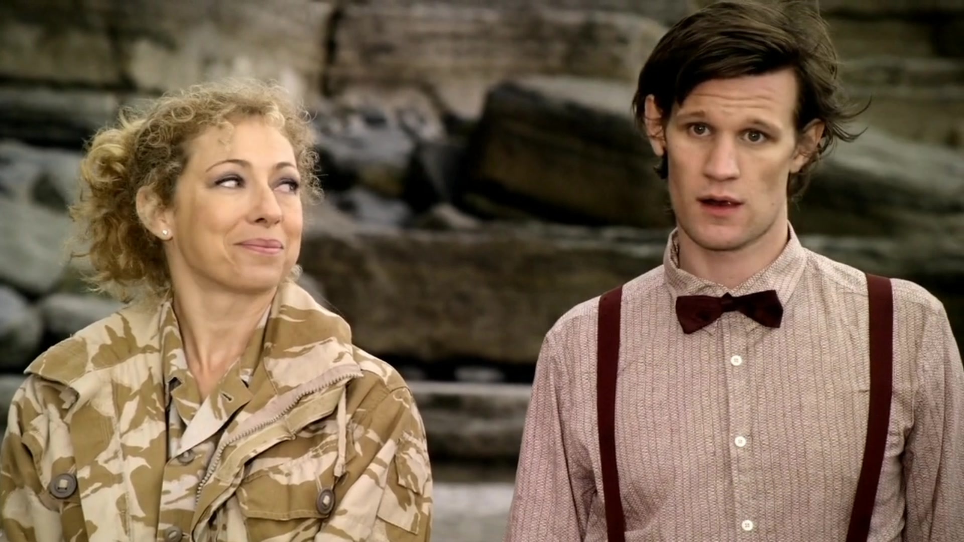 11th doctor and river song cosplay