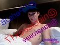 Justin on his bed shirtless..NEW - justin-bieber photo
