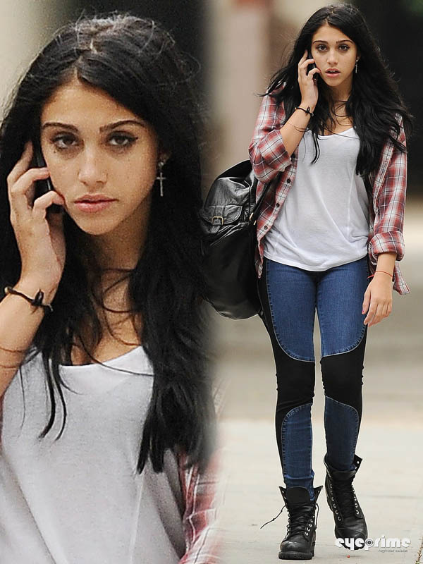 Lourdes Leon spotted out in New York Sep 20