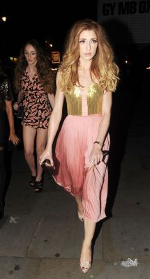Nicola Arriving At Bungalow 8 For Her Birthday Party♥