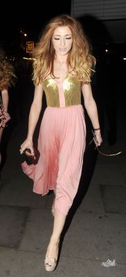 Nicola Arriving At Bungalow 8 For Her Birthday Party♥