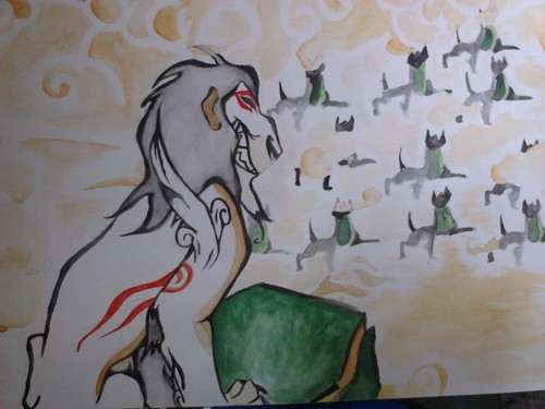  The Lion King crossed with Okami