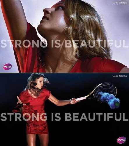  Lucie Šafářová in Strong Is Beautiful