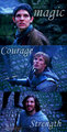 magic, courage and strength 402 - merlin-on-bbc fan art