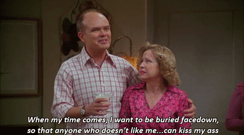 Advice from Red Forman