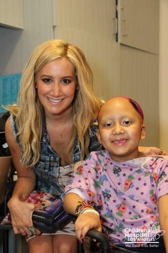 Ashley-OCTOBER 13TH - 6TH Annual Day of Beauty at the LA Children's Hospital