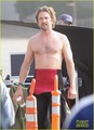 Gerard Butler: Shirtless for 'Of Men and Mavericks' - gerard-butler photo