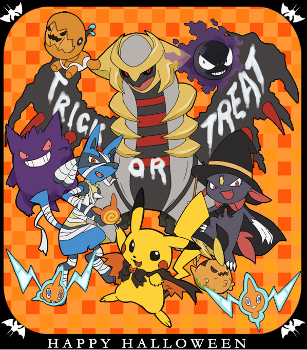 Happy Halloween! - Pokémon Fan Art (26070168) - Fanpop