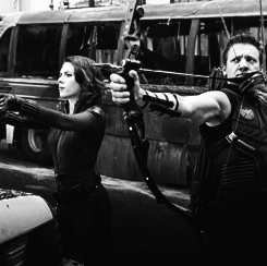  Hawkeye & Black Widow