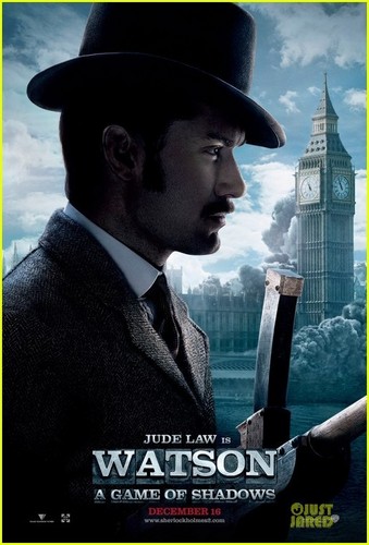  Jude Law: New 'Sherlock Holmes 2' Posters!
