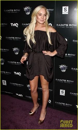 Lindsay Lohan: 'Saints Row: The Third' Launch Party!