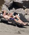 Miley Cyrus ~ 13. October- At a Beach in Malibu with Liam - miley-cyrus photo