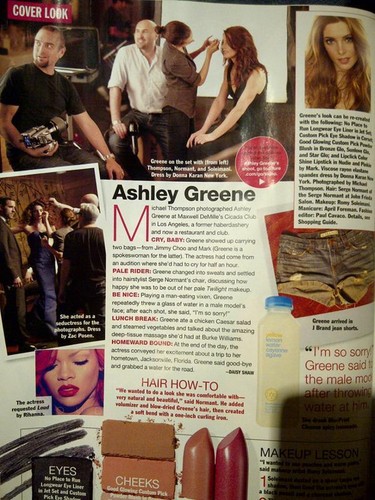  New scans of Ashley Greene from Allure Magazine!