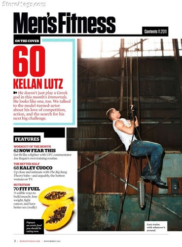 New scans of Kellan in Men's Health and People Magazine!