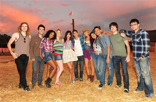 Selena On the Set of'Hit the Lights' October 2011