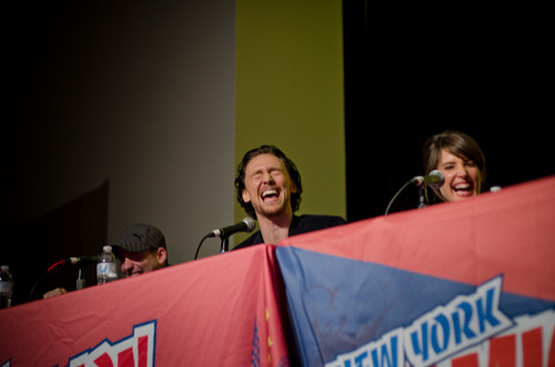 Tom Hiddleston @ The Avengers Panel @ New York Comic Con 2011