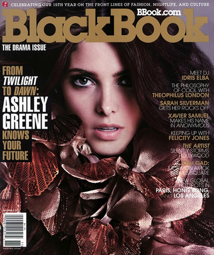 Ashley Greene is BlackBlook Cover Magazine (November 2011)