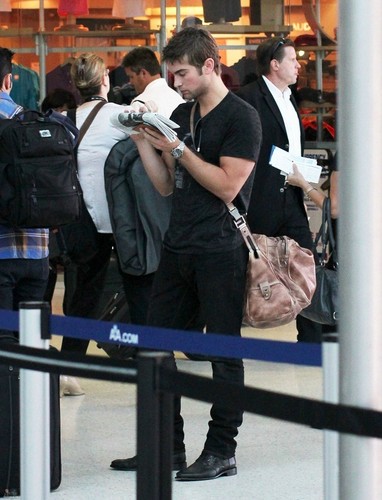 Chace - Catching a flight at the Toronto Airport - September 14, 2011