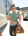 Chace - Departing from LAX Airport - July 01, 2011 - chace-crawford photo