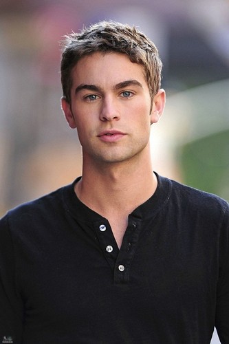 Chace - Gossip Girl - Behind the Scenes - August 30, 2011
