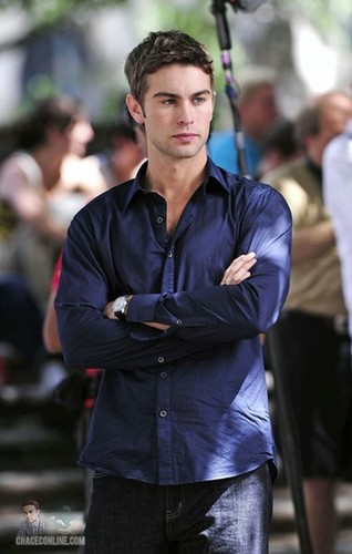  Chace - Gossip Girl - Behind the Scenes, Central Park - September 01, 2011