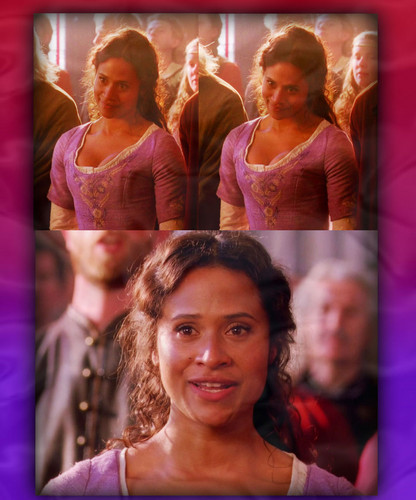  Guinevere gorgeous in purple for the first time this season