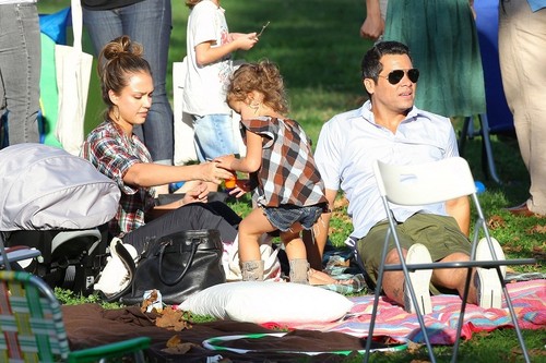  Jessica - At a birthday party at the Park in Beverly Hills - October 16, 2011
