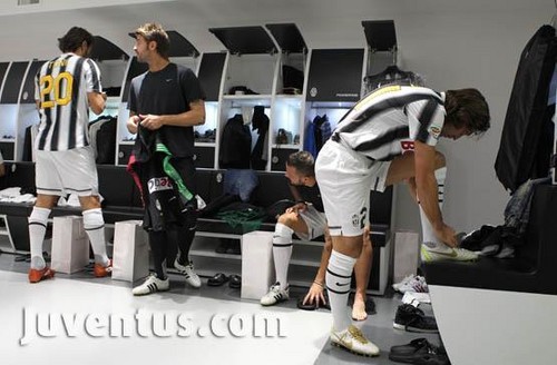 Juventus 2011-2012 photo shoot at new stadium