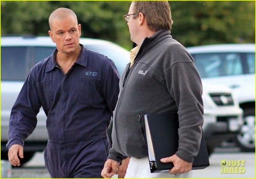  Matt Damon: 'Elysium' Prison Break