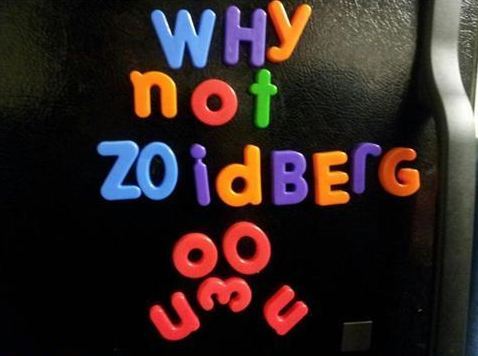  Need something to spell out on the fridge?