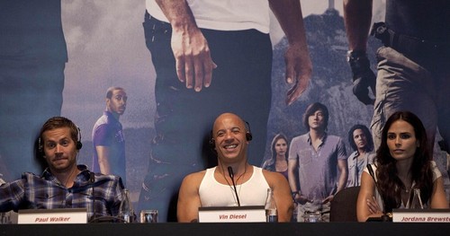  Paul - Fast Five Press Conference at the Copacabana Palace Hotel in RJ, Apr 13, 2011